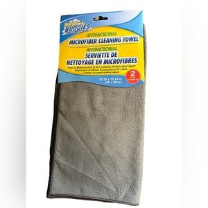 MICROFIBER NWT 2PC REUSABLE CLEANING TOWELS